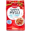 Emco Super Mysli Bez pridaného cukru chrumkavé s jahodami 500g 0,5 kg Emco Super Mysli Bez pridaného cukru chrumkavé s jahodami 500g 0,5 kg