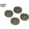 GM RACING Diff prevody, 18 zubov, 4 ks GM RACING Diff prevody, 18 zubov, 4 ks