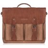 Pánska hnedá aktovka AMADEUS Pánska hnedá aktovka AMADEUS