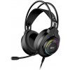 GENIUS sluchátka s mikrofonem GX GAMING HS-GX580U, USB, RGB, černá 31710028400 GENIUS sluchátka s mikrofonem GX GAMING HS-GX580U, USB, RGB, černá 31710028400