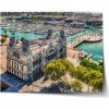 Sablio Plagát Barcelona Prístav - 90x60 cm Sablio Plagát Barcelona Prístav - 90x60 cm