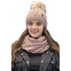 Sada Vivisence 7019Kmpl čiapka + šál Farba: Ružová, Veľkosť: UNI Sada Vivisence 7019Kmpl čiapka + šál Farba: Ružová, Veľkosť: UNI