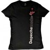 Depeche Mode Violator Side Rose Black M Dámske Tričko Depeche Mode Violator Side Rose Black M Dámske Tričko