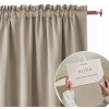 Záves pripravený do obývačky na páske žabky tunel Room99 140x240 béžový Aura Záves pripravený do obývačky na páske žabky tunel Room99 140x240 béžový Aura