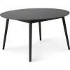 Okrúhly rozkladací jedálenský stôl s prídavnou doskou ø 135 cm Meza – Hammel Furniture Okrúhly rozkladací jedálenský stôl s prídavnou doskou ø 135 cm Meza – Hammel Furniture