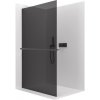 CERANO - Sprchová zástena Walk-in Crystal Ľ/P - 8 mm + polička/držiak na uteráky - bezvzperový systém - čierna matná, grafitové sklo - 60x200 cm CERANO - Sprchová zástena Walk-in Crystal Ľ/P - 8 mm + polička/držiak na uteráky - bezvzperový systém - čierna matná, grafitové sklo - 60x200 cm