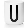 Hrnček AJ písmeno U porcelánový Hrnček AJ písmeno U porcelánový