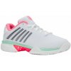 Dámska obuv K-Swiss Hypercourt Express 2 Clay - white/neon pastel pink/black - Biely (40) Dámska obuv K-Swiss Hypercourt Express 2 Clay - white/neon pastel pink/black - Biely (40)