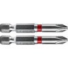 FORTUM Bit krížový PH2x50mm, 2ks,S2 FORTUM Bit krížový PH2x50mm, 2ks,S2