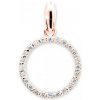 Cutie Jewellery prívesok z ružového zlata Z6270 1979 40 10 X 4