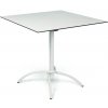 FISCHER MÖBEL Záhradný bistro stôl TAKU 1675WS 80x80, biely, sklápací FISCHER MÖBEL Záhradný bistro stôl TAKU 1675WS 80x80, biely, sklápací