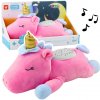 LEAN TOYS Plyšový jednorožec, spiaca plyšová hračka, projektor, zvuk, hluk, ružová LEAN TOYS Plyšový jednorožec, spiaca plyšová hračka, projektor, zvuk, hluk, ružová