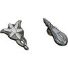 Weta Workshop Lord of the Rings - set pinů -Elfský list a prsteň, 862402866 Weta Workshop Lord of the Rings - set pinů -Elfský list a prsteň, 862402866