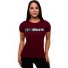 Dámske tričko GymBeam Women‘s Beam T-shirt Burgundy S Dámske tričko GymBeam Women‘s Beam T-shirt Burgundy S
