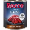 Výhodné balenie Rocco Classic 24 x 800 g - hovädzie so sobím mäsom Výhodné balenie Rocco Classic 24 x 800 g - hovädzie so sobím mäsom