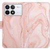 Flipové puzdro iSaprio - RoseGold Marble - Poco F6 Pro Flipové puzdro iSaprio - RoseGold Marble - Poco F6 Pro