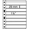LEUCHTTURM Albové listy VARIO, 8 kapes, 195 x 29 mm LEUCHTTURM Albové listy VARIO, 8 kapes, 195 x 29 mm