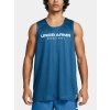 Under Armour Baseline Reversible Tank-BLU 1386059-406