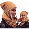 Fashionweek Dámsky zamatový set čiapky a šálu ZIZI-BV Farba: Camel, Veľkosť: Universal Fashionweek Dámsky zamatový set čiapky a šálu ZIZI-BV Farba: Camel, Veľkosť: Universal