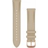 Kožený remienok Garmin 20mm (pro Venu, Venu Sq, Venu 2 plus aj.), béžový, Quick Release Kožený remienok Garmin 20mm (pro Venu, Venu Sq, Venu 2 plus aj.), béžový, Quick Release