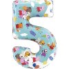 BP Balónik fóliový narodeninové číslo 5 - Peppa Pig 66 cm BP Balónik fóliový narodeninové číslo 5 - Peppa Pig 66 cm