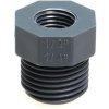 Aseko PVC tvarovka - Redukcia krátka závitová 1/2“ ext. x 1/4“ int., vonkajší závit / vnútorný závit Aseko PVC tvarovka - Redukcia krátka závitová 1/2“ ext. x 1/4“ int., vonkajší závit / vnútorný závit