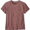 Patagonia P-6 Logo Responsibili-Tee dámske tričko dulse mauve Patagonia P-6 Logo Responsibili-Tee dámske tričko dulse mauve