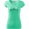 EKG hrnček kávy - Dámske tričko Pure - 2XL ( Mätová ) EKG hrnček kávy - Dámske tričko Pure - 2XL ( Mätová )