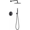 Imex GTM039/NG MONZA termostatický duálny sprchový systém čierna matná Imex GTM039/NG MONZA termostatický duálny sprchový systém čierna matná