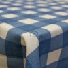 Obrus teflónový Káro modré vzor 607 40cm x 160cm Obrus teflónový Káro modré vzor 607 40cm x 160cm