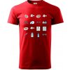 Očný lekár ikony - Klasické pánske tričko vyššej gramáže - 2XL ( Červená ) Očný lekár ikony - Klasické pánske tričko vyššej gramáže - 2XL ( Červená )