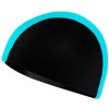 Spokey LYCRAS Textilná plavecká čiapka, tyrkysovo-čierna Spokey LYCRAS Textilná plavecká čiapka, tyrkysovo-čierna