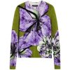 Desigual Svetre JERS_ORQUIDEA_LACROIX 25WWJF42 Fialová Desigual Svetre JERS_ORQUIDEA_LACROIX 25WWJF42 Fialová