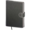 FLIP diár denný A5 šedo/šedý 2026 DFL422-7-26 FLIP diár denný A5 šedo/šedý 2026 DFL422-7-26