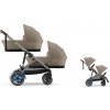 CYBEX e-Gazelle S Lux + Gazelle S Cot S Twin Set + fusak Snøgga 2 ZADARMO almond beige 2025 CYBEX e-Gazelle S Lux + Gazelle S Cot S Twin Set + fusak Snøgga 2 ZADARMO almond beige 2025