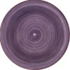 Lamart LT9096 keramický hlboký tanier Happy 21,5 cm fialový
