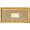 Servírovacia tácka zlatá MEDORO 15x35cm - ALCAS Servírovacia tácka zlatá MEDORO 15x35cm - ALCAS