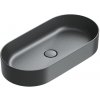 Catalano Zero umývadlo 70x35 cm oválny pultové umývadlo čierna 0122700022 Catalano Zero umývadlo 70x35 cm oválny pultové umývadlo čierna 0122700022