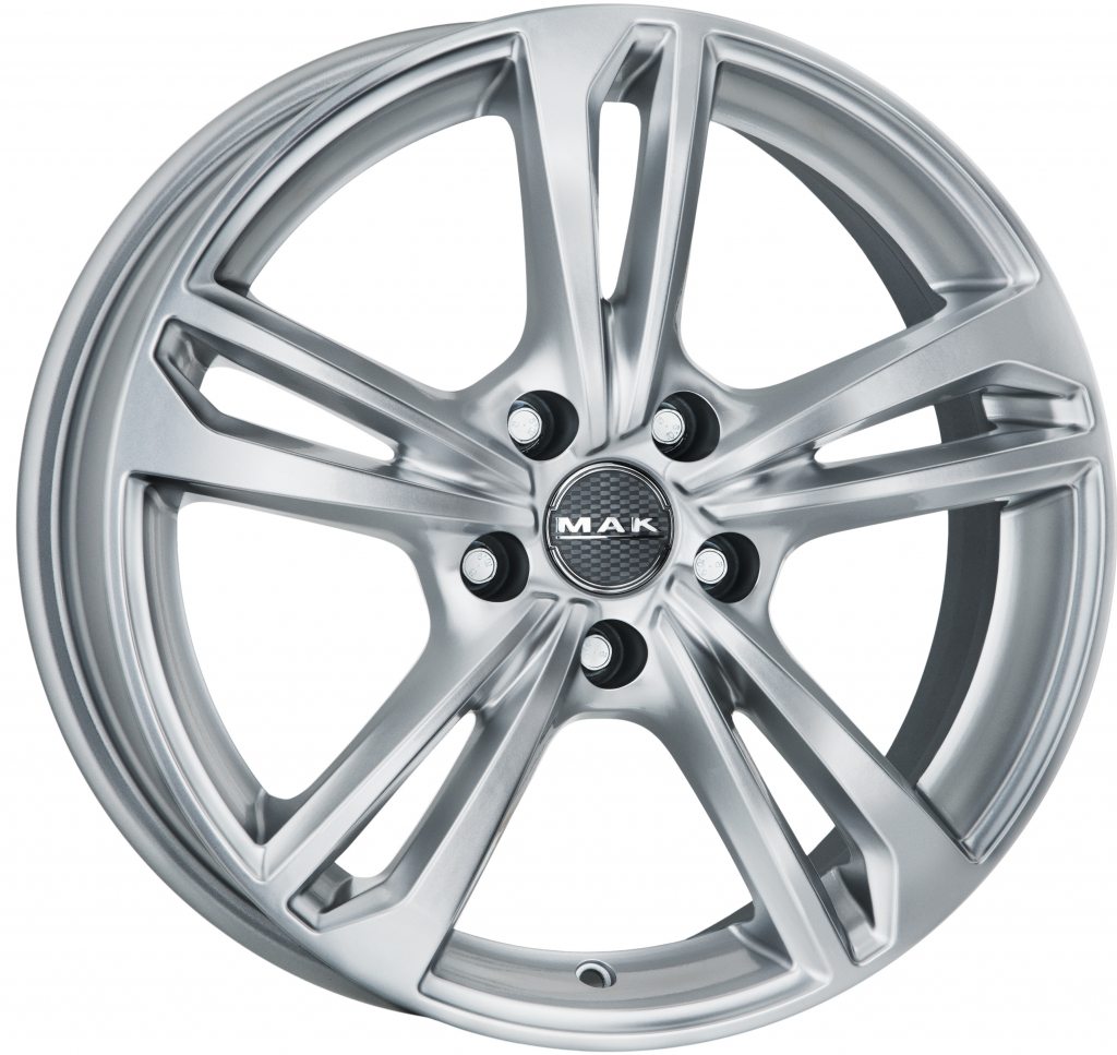 MAK EMBLEMA 7x17 5x114,3 ET40 silver