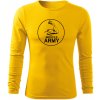 Dragowa Fit-T tričko s dlhým rukávom muscle army biceps žlté Dragowa Fit-T tričko s dlhým rukávom muscle army biceps žlté