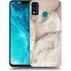 Picasee silikónový prehľadný obal pre Honor 9X Lite - Cream marble Picasee silikónový prehľadný obal pre Honor 9X Lite - Cream marble