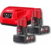 Akumulátor 12 V 6,0 Ah Li-ion Milwaukee M12 B6 Akumulátor 12 V 6,0 Ah Li-ion Milwaukee M12 B6