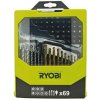 Ryobi RAK69MIX 69ks sada vrtákov a šrúbovacích bitov Ryobi RAK69MIX 69ks sada vrtákov a šrúbovacích bitov