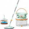 Transparentný mop na podlahu s oddelenou vodou – samožmýkací mop pre rýchle hygienické upratovanie Transparentný mop na podlahu s oddelenou vodou – samožmýkací mop pre rýchle hygienické upratovanie