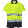 PORTWEST HI-VIS BAVLNA S174 / Reflexná funkčná polokošeľa - HV žltá/námorná modrá XL PORTWEST HI-VIS BAVLNA S174 / Reflexná funkčná polokošeľa - HV žltá/námorná modrá XL