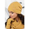 Kamea dámska čiapka Vasto medová