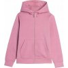 4F detská mikina ružová