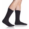 Bellinda BAMBUS COMFORT SOCKS Klasické pánske ponožky sivá čierna krémová