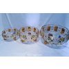 Mísa 62022/57100 zdobená zlatem a smaltem - 20 cm Mísa 62022/57100 zdobená zlatem a smaltem - 20 cm