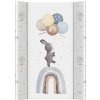 CEBA BABY Podložka prebaľovacia 2-hranná s pevnou doskou (50x70) Basic Rainbow Walk CEBA BABY Podložka prebaľovacia 2-hranná s pevnou doskou (50x70) Basic Rainbow Walk